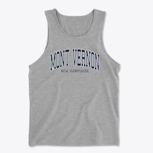 Mont Vernon New Hampshire Traditional Men's Cotton Tank
