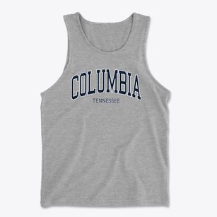 Columbia Tennessee Traditional Men's Cotton Tank