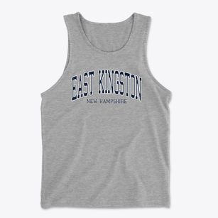 East Kingston New Hampshire Traditional Men's Cotton Tank