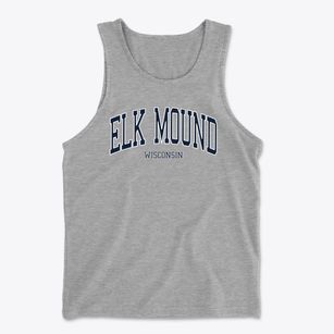 Elk Mound Wisconsin Traditional Men's Cotton Tank