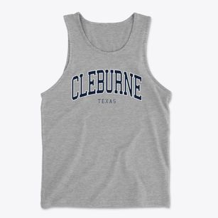 Cleburne Texas Traditional Men's Cotton Tank