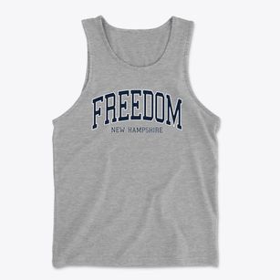 Freedom New Hampshire Traditional Men's Cotton Tank