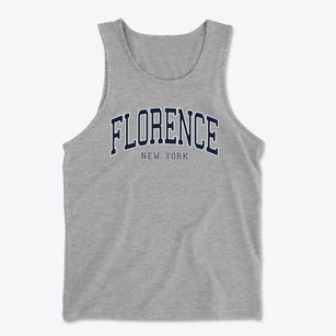 Florence New York Traditional Men's Cotton Tank