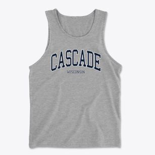 Cascade Wisconsin Traditional Men's Cotton Tank