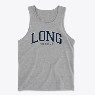Long Oklahoma Traditional Men's Cotton Tank
