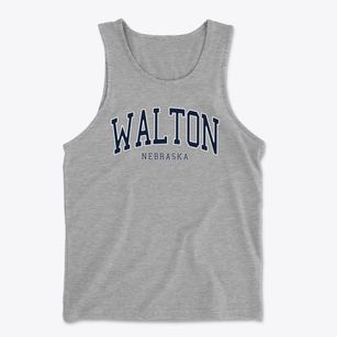 Walton Nebraska Traditional Men's Cotton Tank