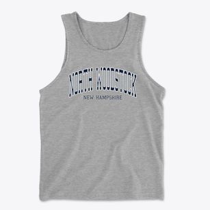 North Woodstock New Hampshire Traditional Men's Cotton Tank