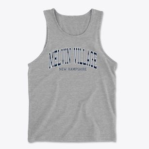Melvin Village New Hampshire Traditional Men's Cotton Tank