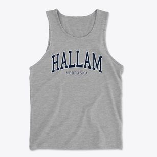Hallam Nebraska Traditional Men's Cotton Tank