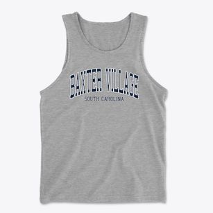 Baxter Village South Carolina Traditional Men's Cotton Tank