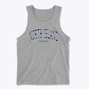 North Island Louisiana Traditional Men's Cotton Tank