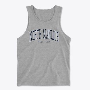 North Manlius New York Traditional Men's Cotton Tank