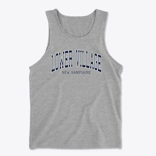 Lower Village New Hampshire Traditional Men's Cotton Tank