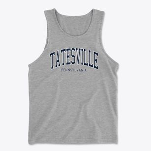 Tatesville Pennsylvania Traditional Men's Cotton Tank