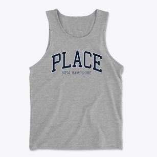 Place New Hampshire Traditional Men's Cotton Tank