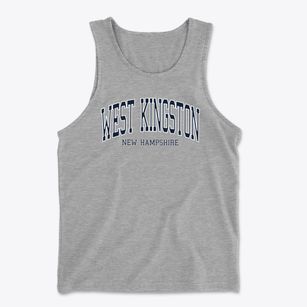 West Kingston New Hampshire Traditional Men's Cotton Tank