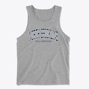 North Brookline New Hampshire Traditional Men's Cotton Tank