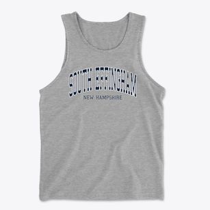 South Effingham New Hampshire Traditional Men's Cotton Tank