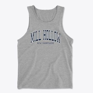 Mill Hollow New Hampshire Traditional Men's Cotton Tank