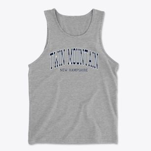 Twin Mountain New Hampshire Traditional Men's Cotton Tank