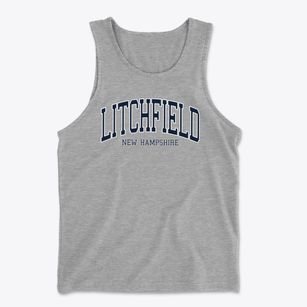 Litchfield New Hampshire Traditional Men's Cotton Tank
