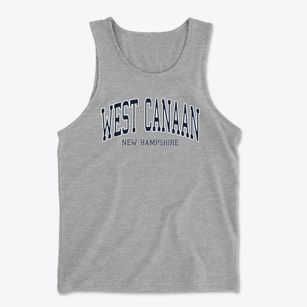 West Canaan New Hampshire Traditional Men's Cotton Tank
