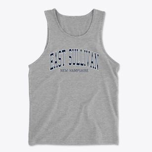 East Sullivan New Hampshire Traditional Men's Cotton Tank