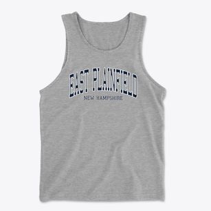 East Plainfield New Hampshire Traditional Men's Cotton Tank