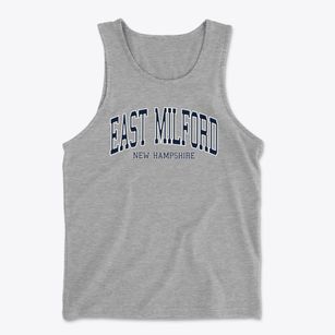 East Milford New Hampshire Traditional Men's Cotton Tank
