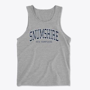 Snumshire New Hampshire Traditional Men's Cotton Tank