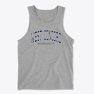 West Concord Massachusetts Traditional Men's Cotton Tank