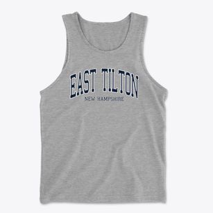 East Tilton New Hampshire Traditional Men's Cotton Tank