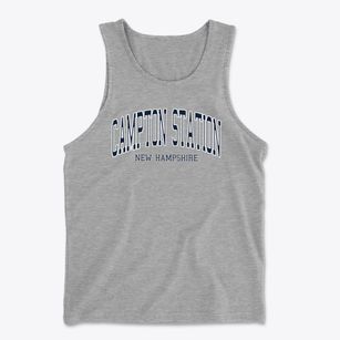 Campton Station New Hampshire Traditional Men's Cotton Tank