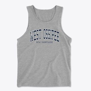 West Ossipee New Hampshire Traditional Men's Cotton Tank
