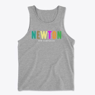 Newton New Hampshire Color Pop Men's Cotton Tank