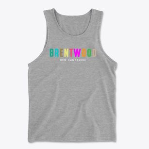 Brentwood New Hampshire Color Pop Men's Cotton Tank
