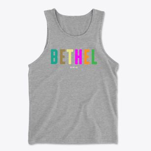Bethel Ohio Color Pop Men's Cotton Tank