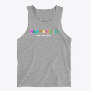 Hampton Falls New Hampshire Color Pop Men's Cotton Tank