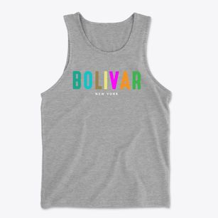 Bolivar New York Color Pop Men's Cotton Tank