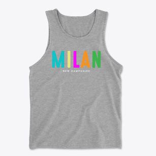 Milan New Hampshire Color Pop Men's Cotton Tank