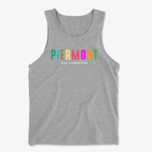 Piermont New Hampshire Color Pop Men's Cotton Tank