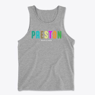 Preston Maryland Color Pop Men's Cotton Tank