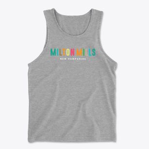 Milton Mills New Hampshire Color Pop Men's Cotton Tank