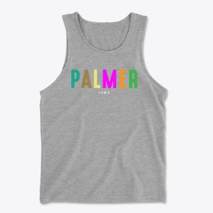 Palmer Iowa Color Pop Men's Cotton Tank