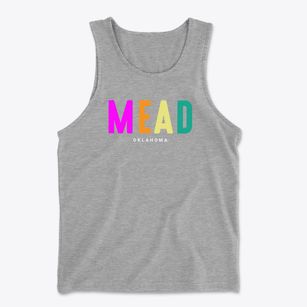 Mead Oklahoma Color Pop Men's Cotton Tank