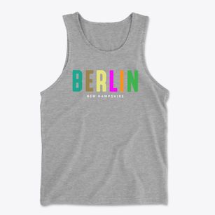 Berlin New Hampshire Color Pop Men's Cotton Tank