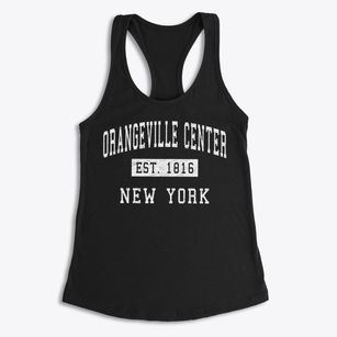 Orangeville Center New York Classic Established Women's Racerback Tank
