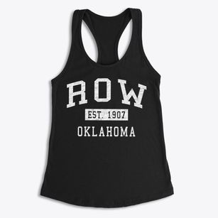 Row Oklahoma Classic Established Women's Racerback Tank