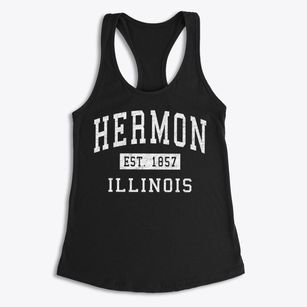 Hermon Illinois Classic Established Women's Racerback Tank