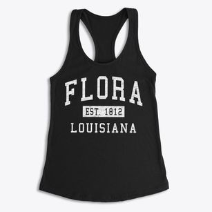 Flora Louisiana Classic Established Women's Racerback Tank
